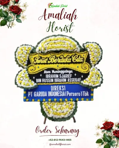 Papan Bunga Duka di Pandanrejo